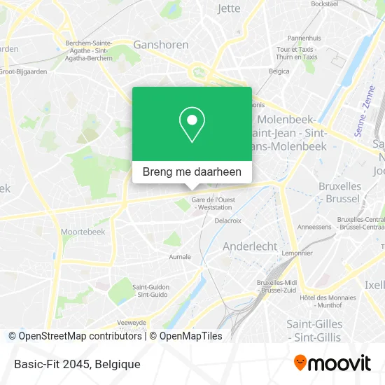 Basic-Fit 2045 kaart