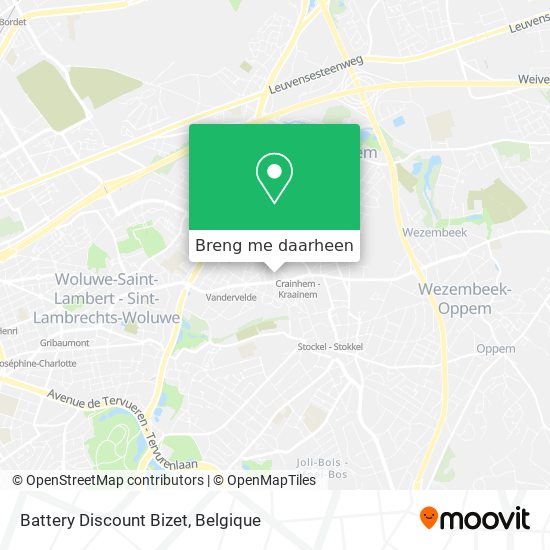 Battery Discount Bizet kaart