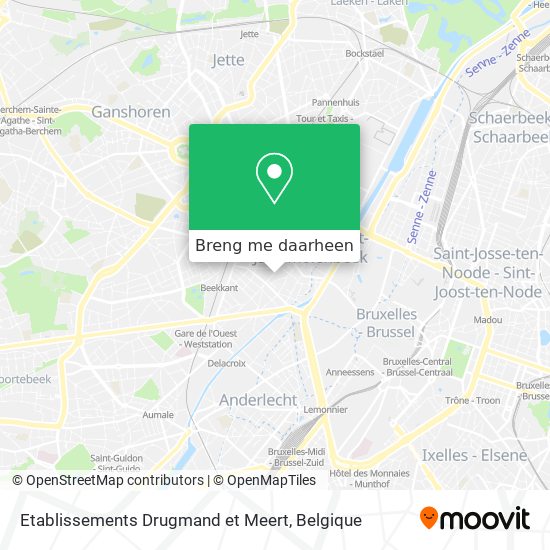 Etablissements Drugmand et Meert kaart