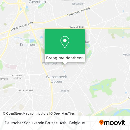 Deutscher Schulverein Brussel Asbl kaart