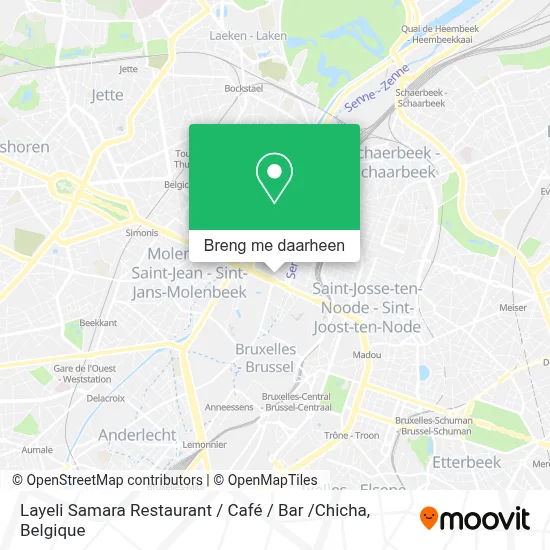 Layeli Samara Restaurant / Café / Bar /Chicha kaart