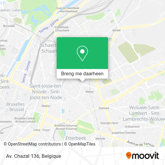 Av. Chazal 136 kaart