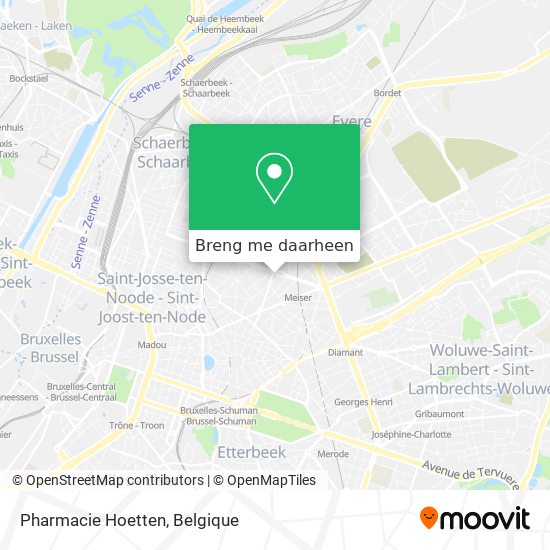 Pharmacie Hoetten kaart