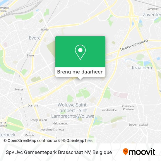Spv Jvc Gemeentepark Brasschaat NV kaart