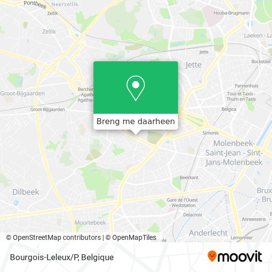 Bourgois-Leleux/P kaart
