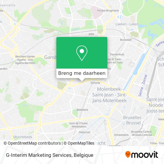 G-Interim Marketing Services kaart
