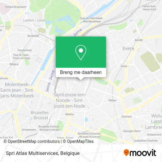 Sprl Atlas Multiservices kaart