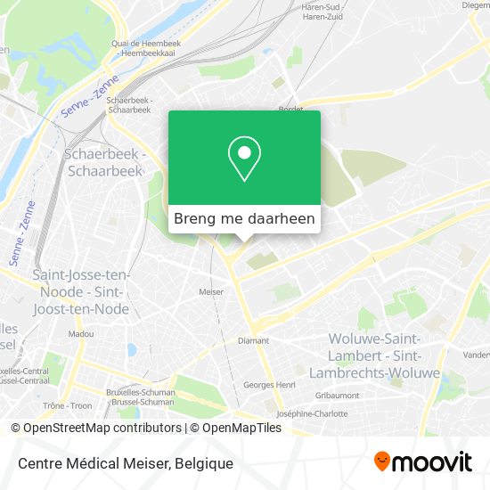 Centre Médical Meiser kaart