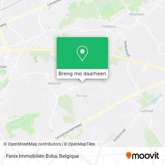 Fenix Immobiliën Bvba kaart