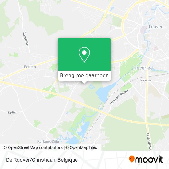 De Roover/Christiaan kaart
