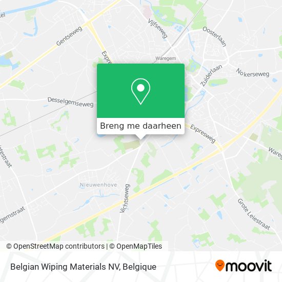 Belgian Wiping Materials NV kaart