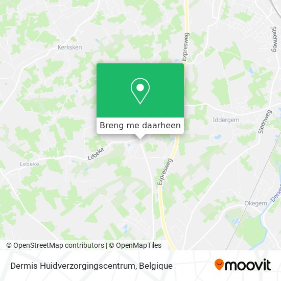 Dermis Huidverzorgingscentrum kaart