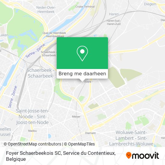 Foyer Schaerbeekois SC, Service du Contentieux kaart