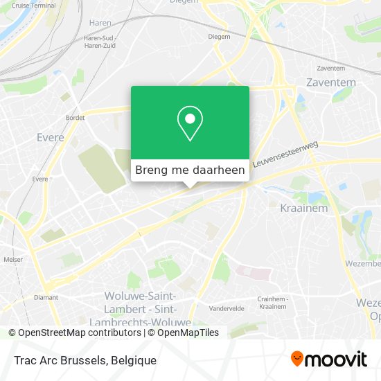 Trac Arc Brussels kaart