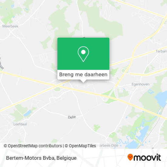 Bertem-Motors Bvba kaart