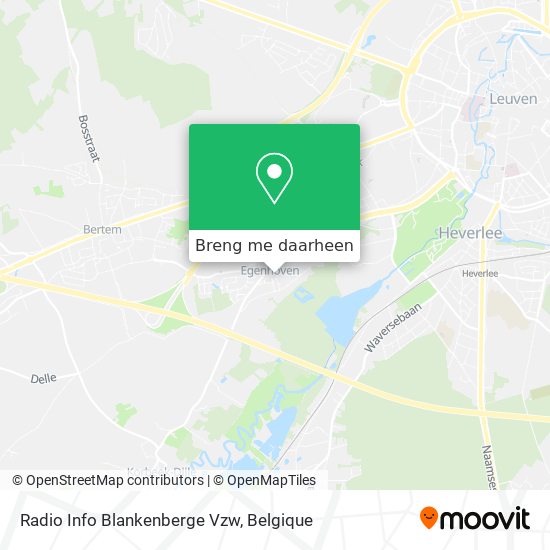 Radio Info Blankenberge Vzw kaart