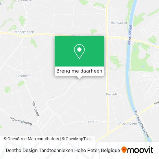 Dentho Design Tandtechnieken Hoho Peter kaart