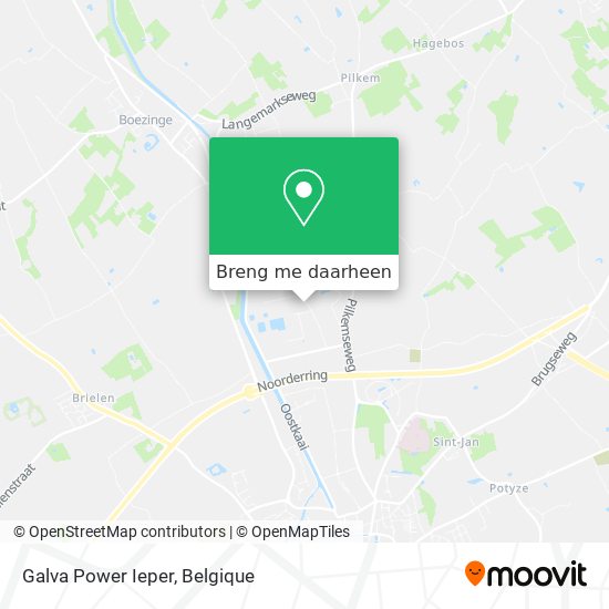 Galva Power Ieper kaart