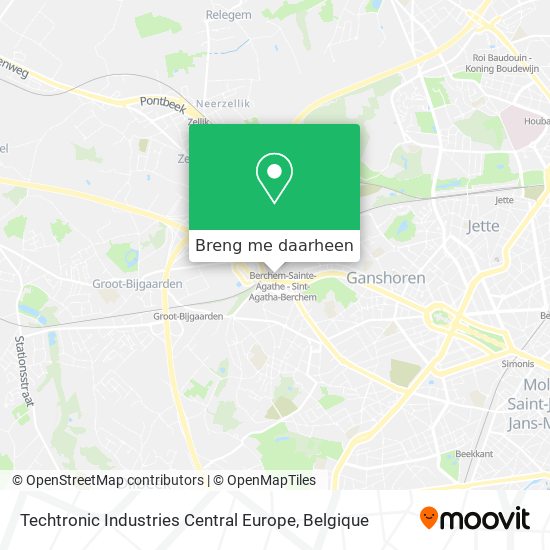 Techtronic Industries Central Europe kaart