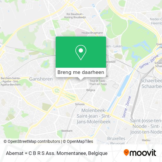 Abemat = C B R S Ass. Momentanee kaart