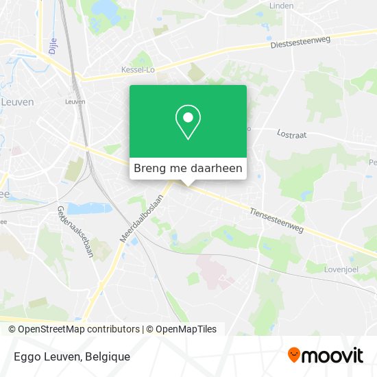 Eggo Leuven kaart