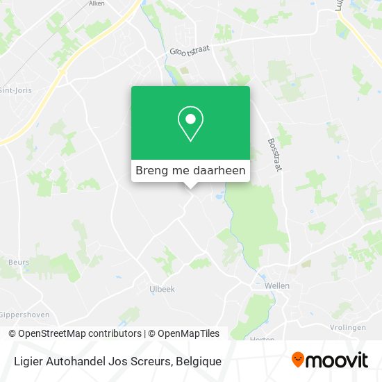 Ligier Autohandel Jos Screurs kaart