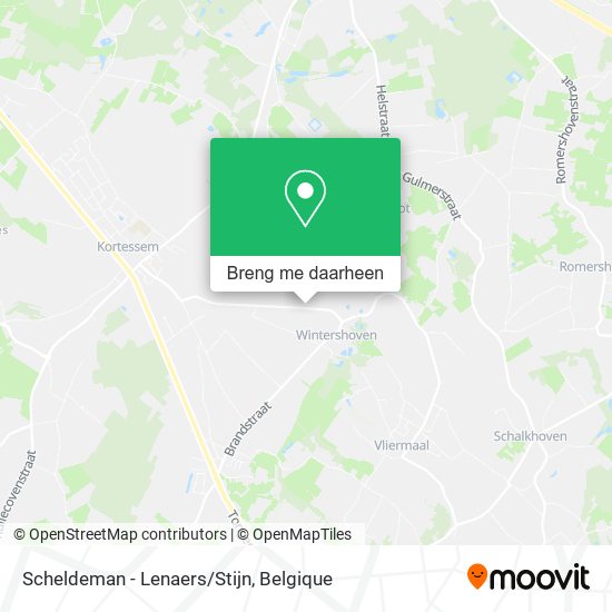 Scheldeman - Lenaers/Stijn kaart