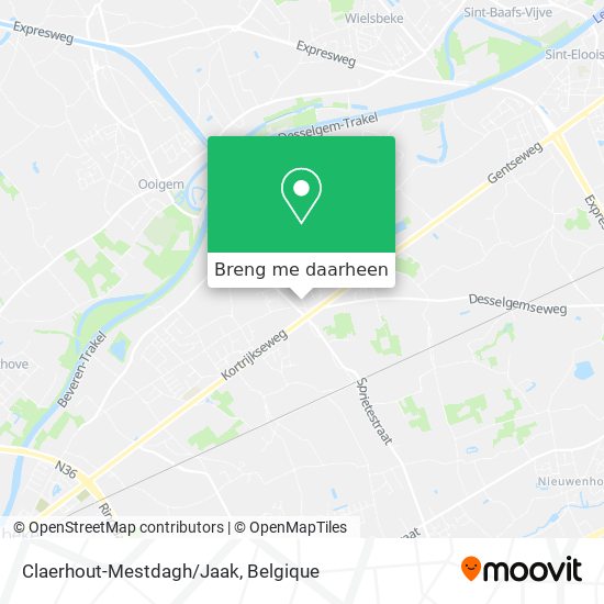 Claerhout-Mestdagh/Jaak kaart