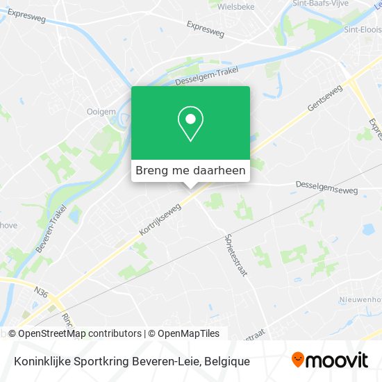 Koninklijke Sportkring Beveren-Leie kaart