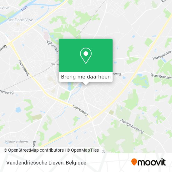 Vandendriessche Lieven kaart