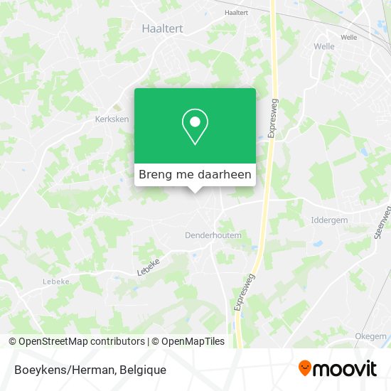 Boeykens/Herman kaart