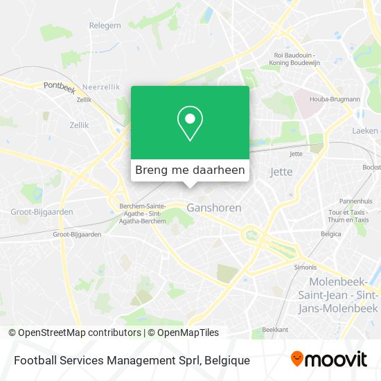 Football Services Management Sprl kaart