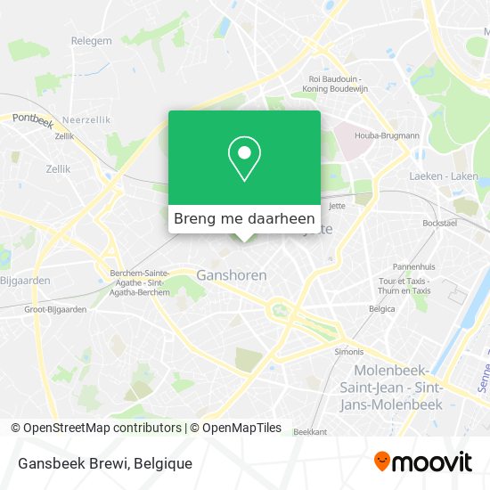 Gansbeek Brewi kaart
