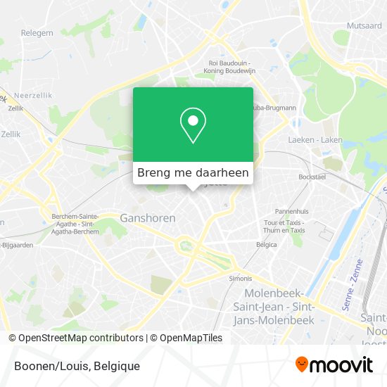 Boonen/Louis kaart
