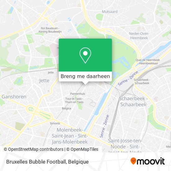 Bruxelles Bubble Football kaart