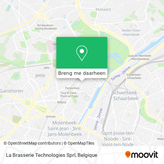 La Brasserie Technologies Sprl kaart