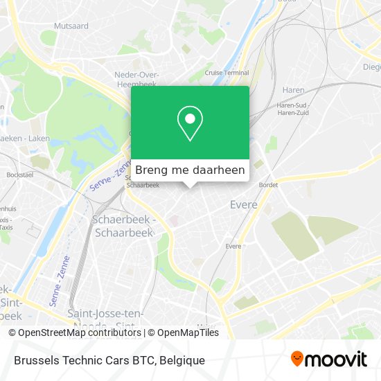 Brussels Technic Cars BTC kaart