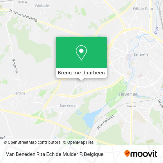 Van Beneden Rita Ech de Mulder P kaart
