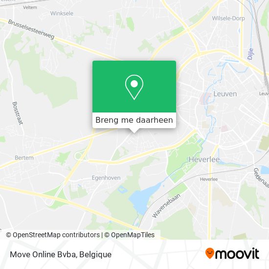 Move Online Bvba kaart