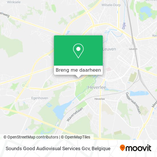 Sounds Good Audiovisual Services Gcv kaart