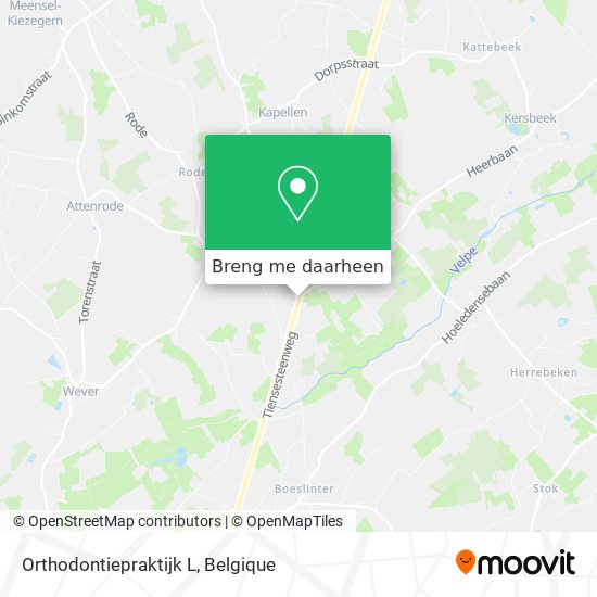 Orthodontiepraktijk L kaart