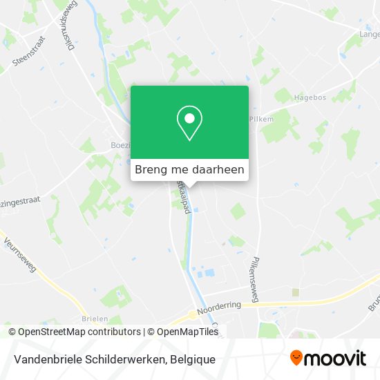 Vandenbriele Schilderwerken kaart