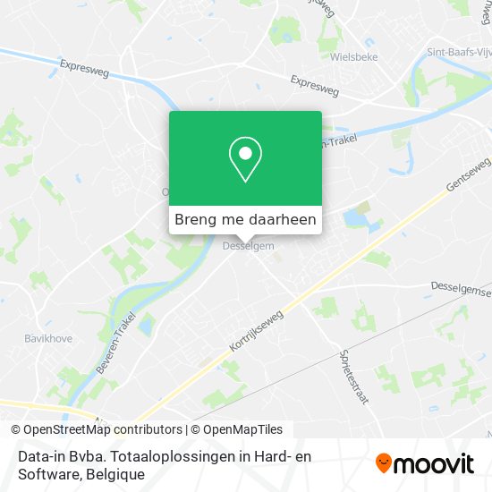 Data-in Bvba. Totaaloplossingen in Hard- en Software kaart
