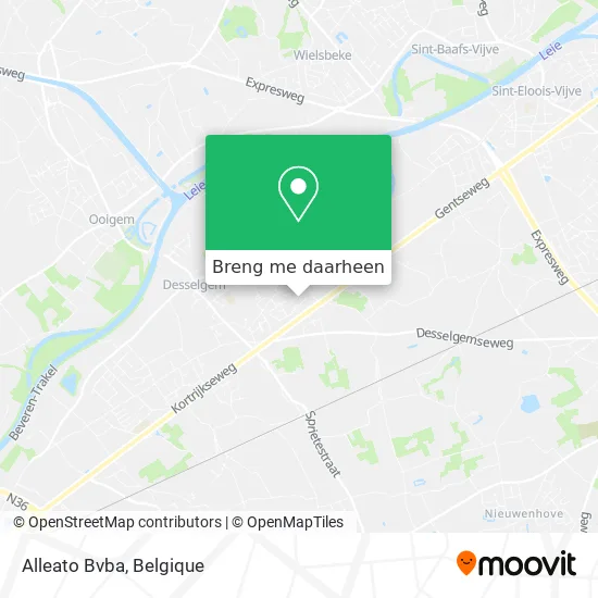 Alleato Bvba kaart