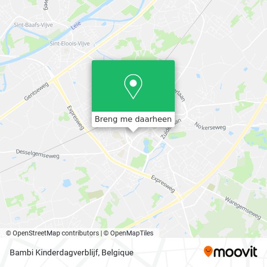 Bambi Kinderdagverblijf kaart