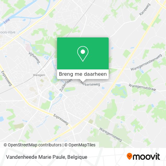 Vandenheede Marie Paule kaart