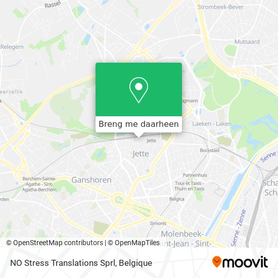 NO Stress Translations Sprl kaart