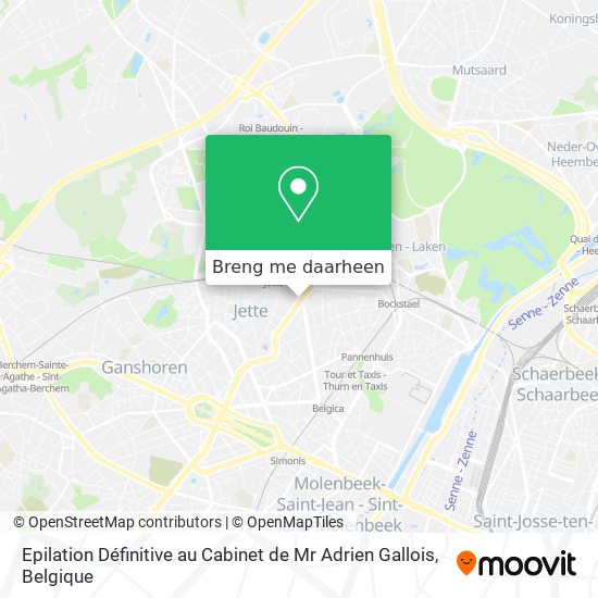 Epilation Définitive au Cabinet de Mr Adrien Gallois kaart