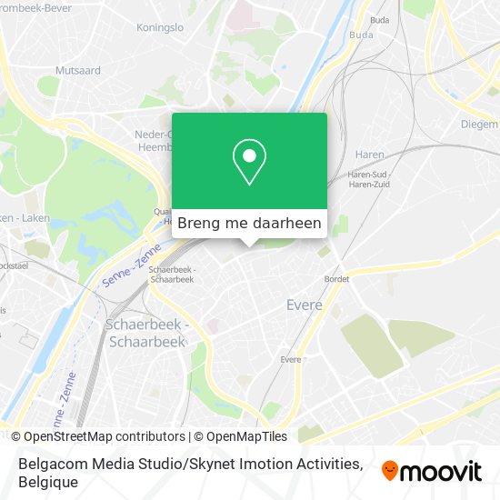 Belgacom Media Studio / Skynet Imotion Activities kaart