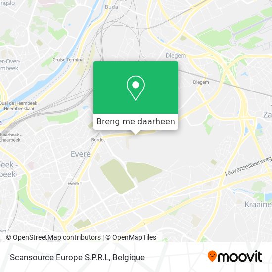 Scansource Europe S.P.R.L kaart